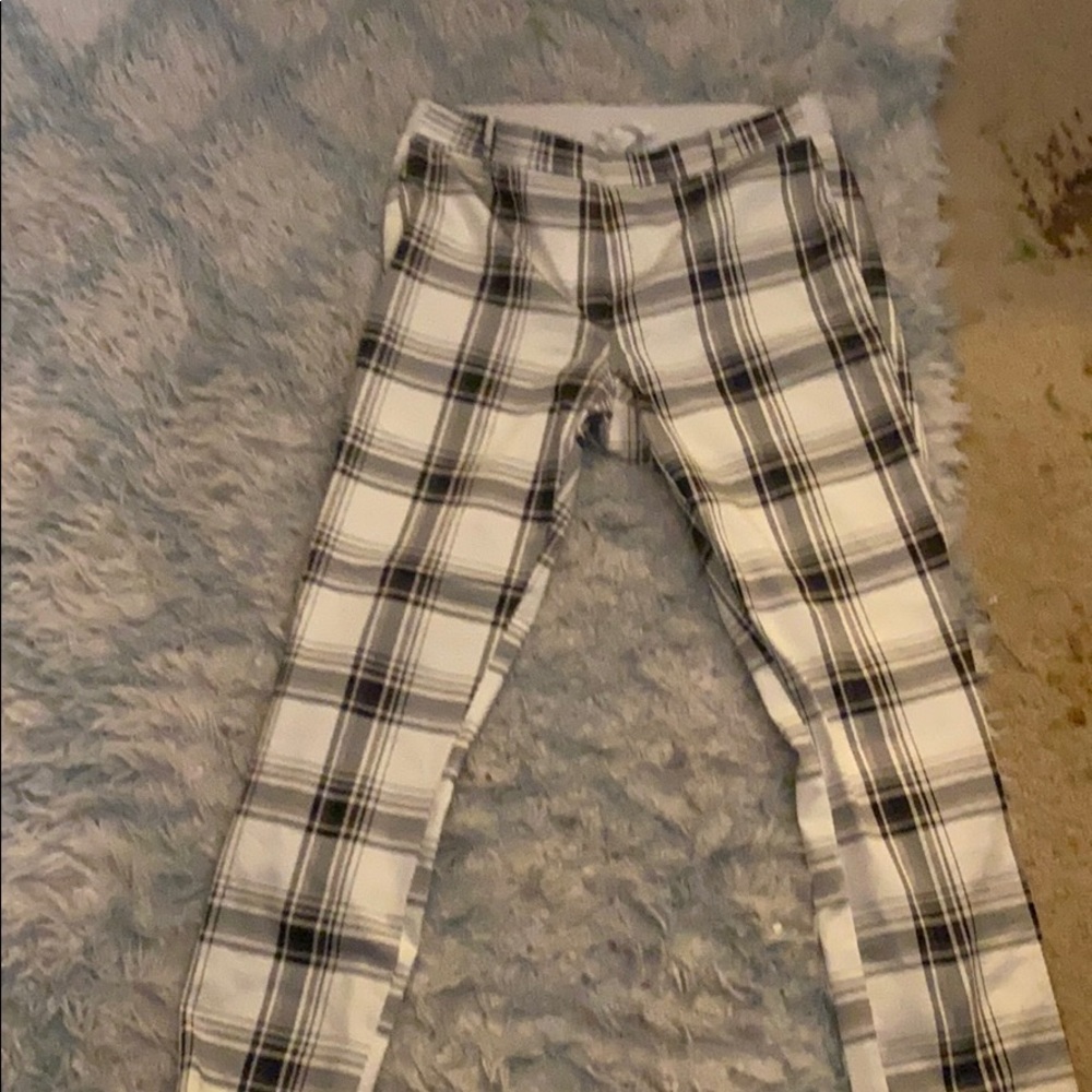 Checkered pants